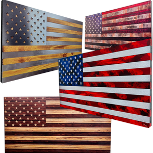 UV Printed Replica Wood Flags