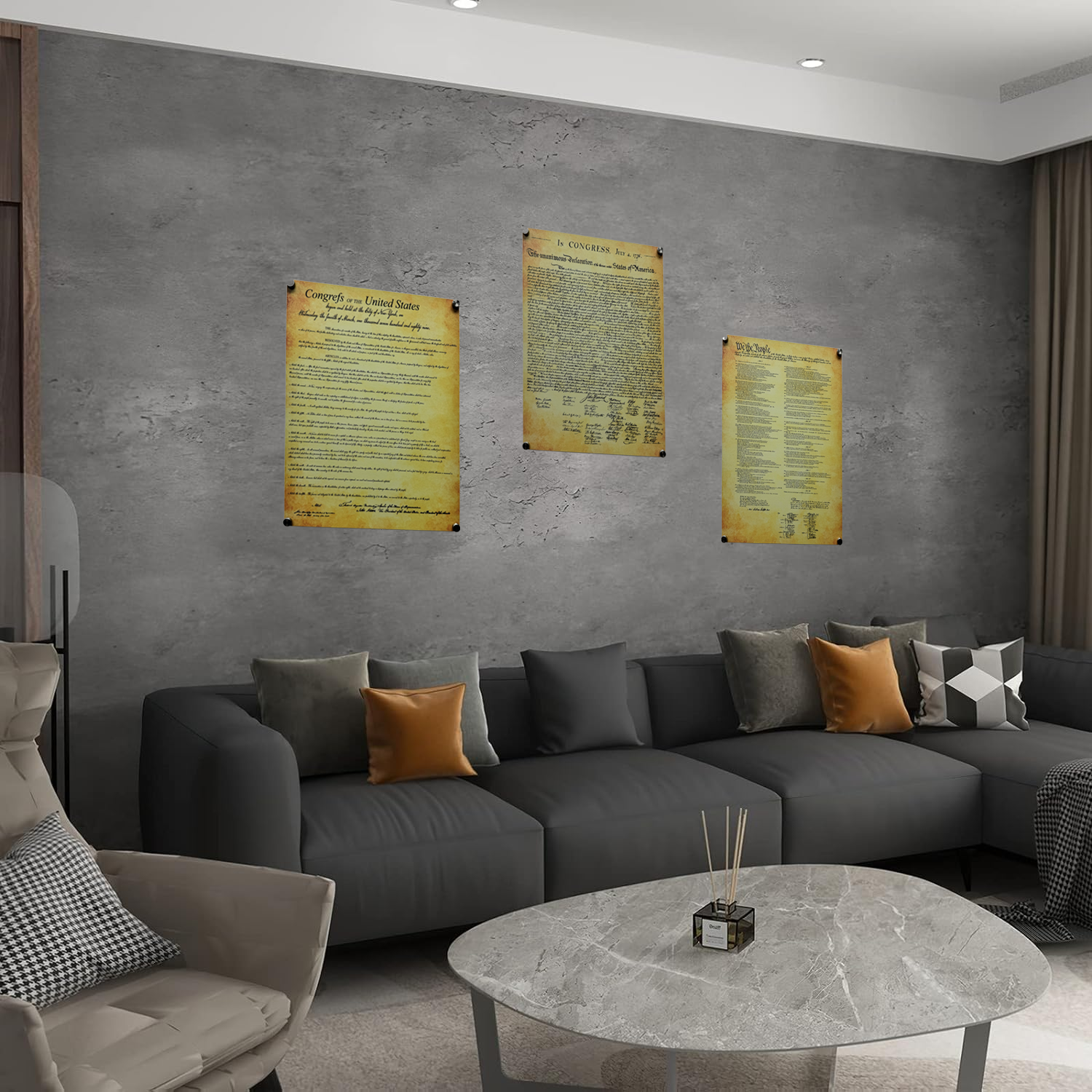 Bill of Rights Aluminum Document