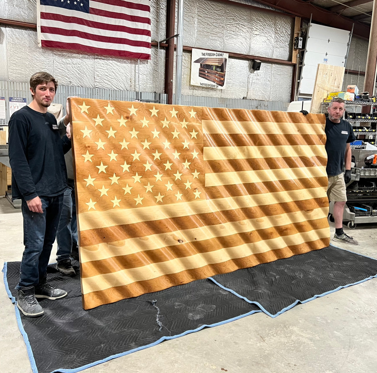 The Gargantuan BUTCHER BLOCK Flag