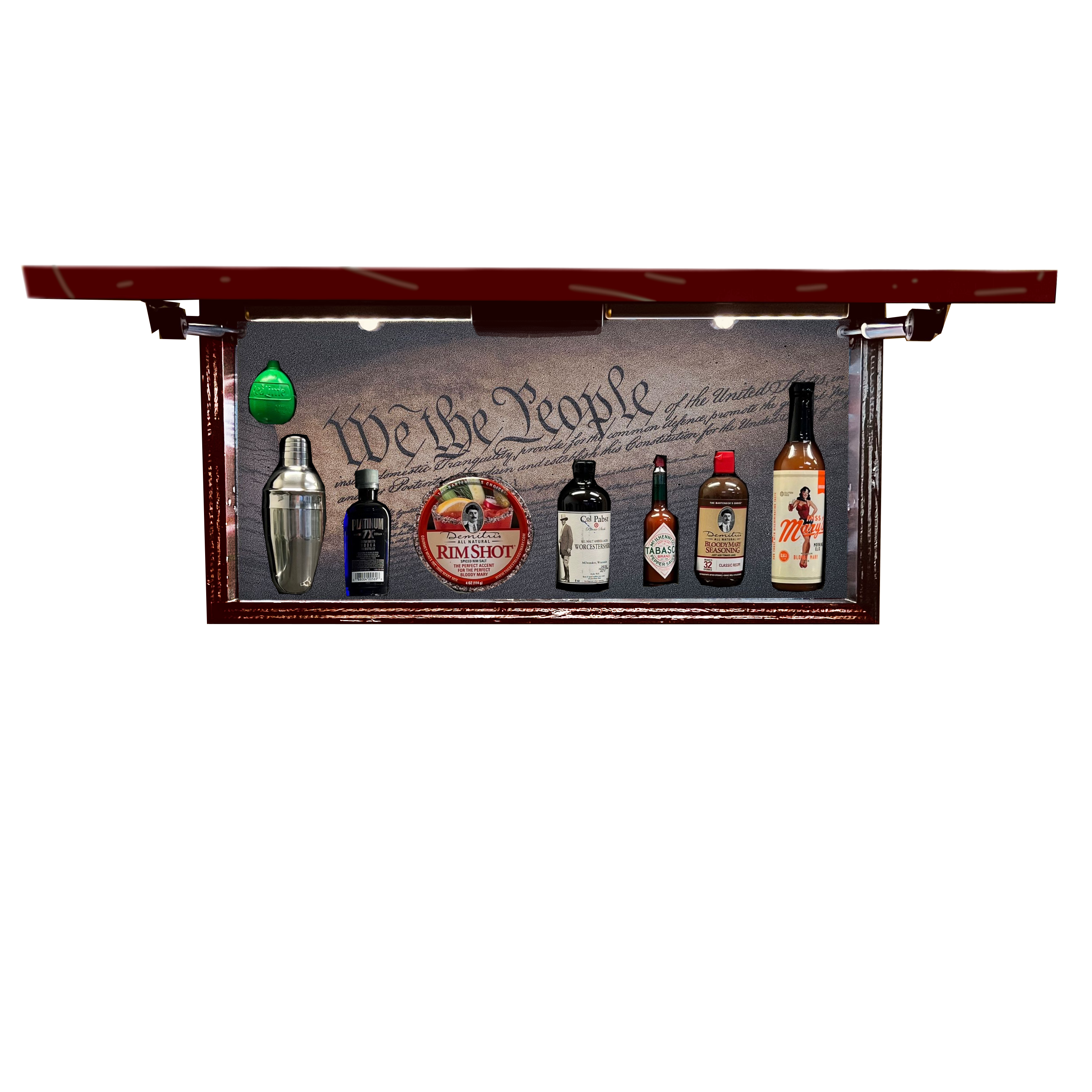 Family Name Decor' Cabinet