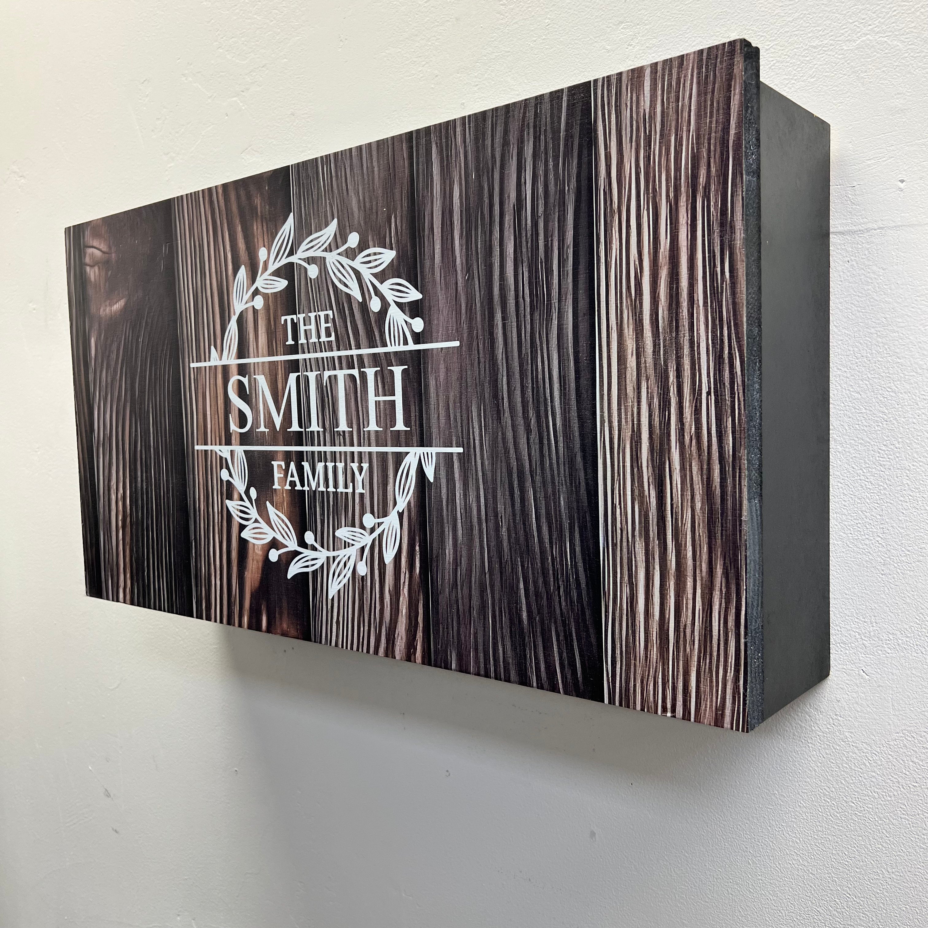 Family Name Decor' Cabinet