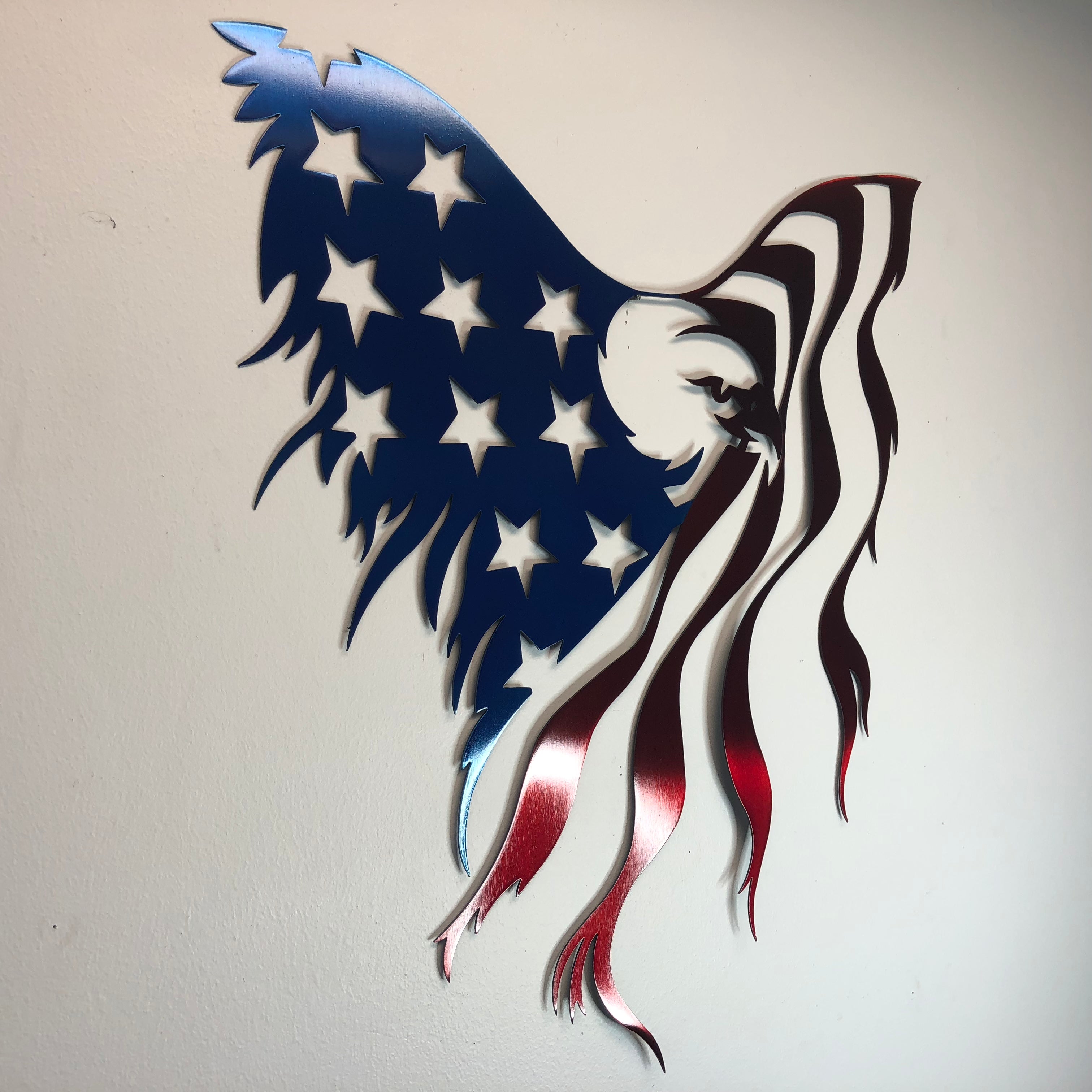 Outdoor Aluminum #Merica Eagle