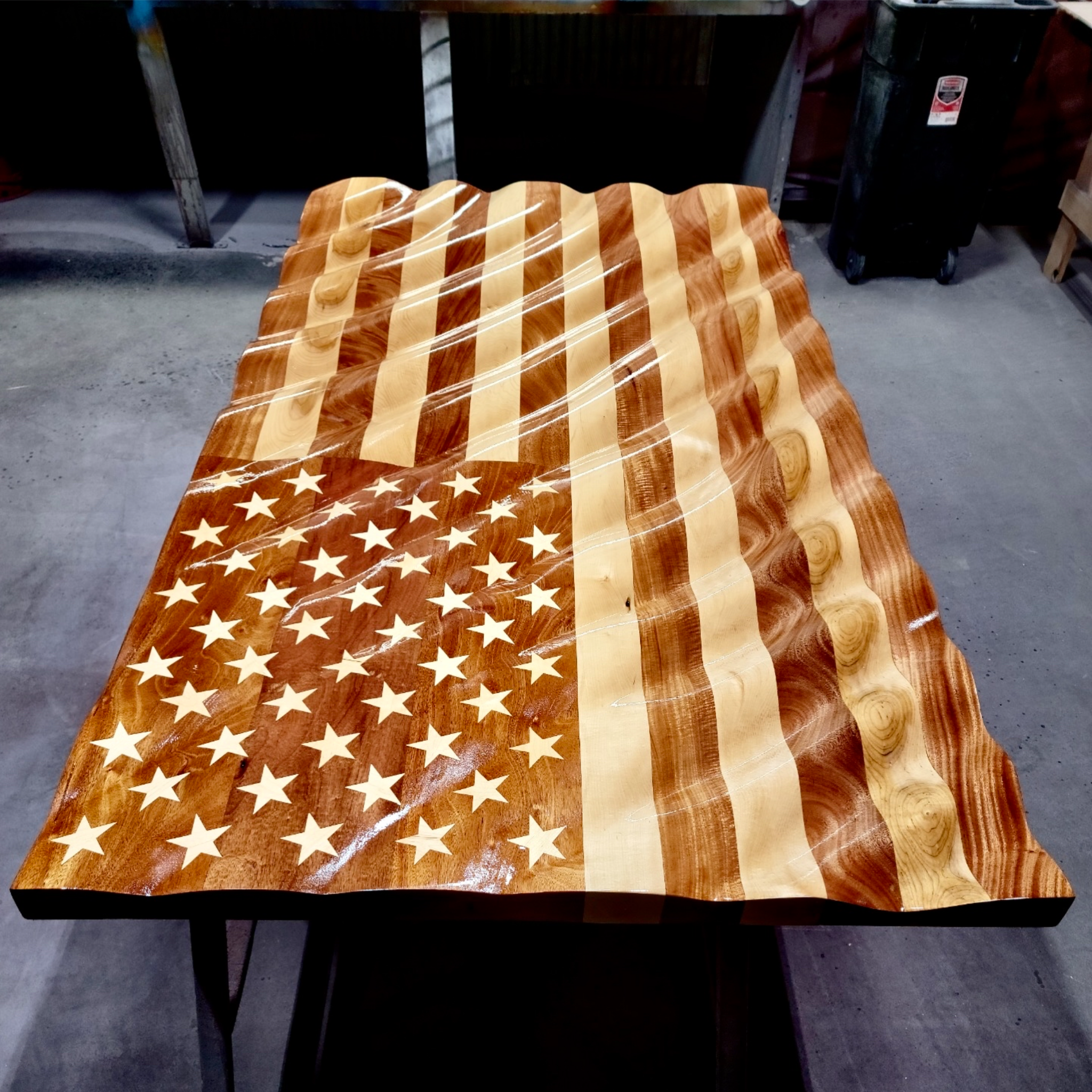 The Gargantuan BUTCHER BLOCK Flag