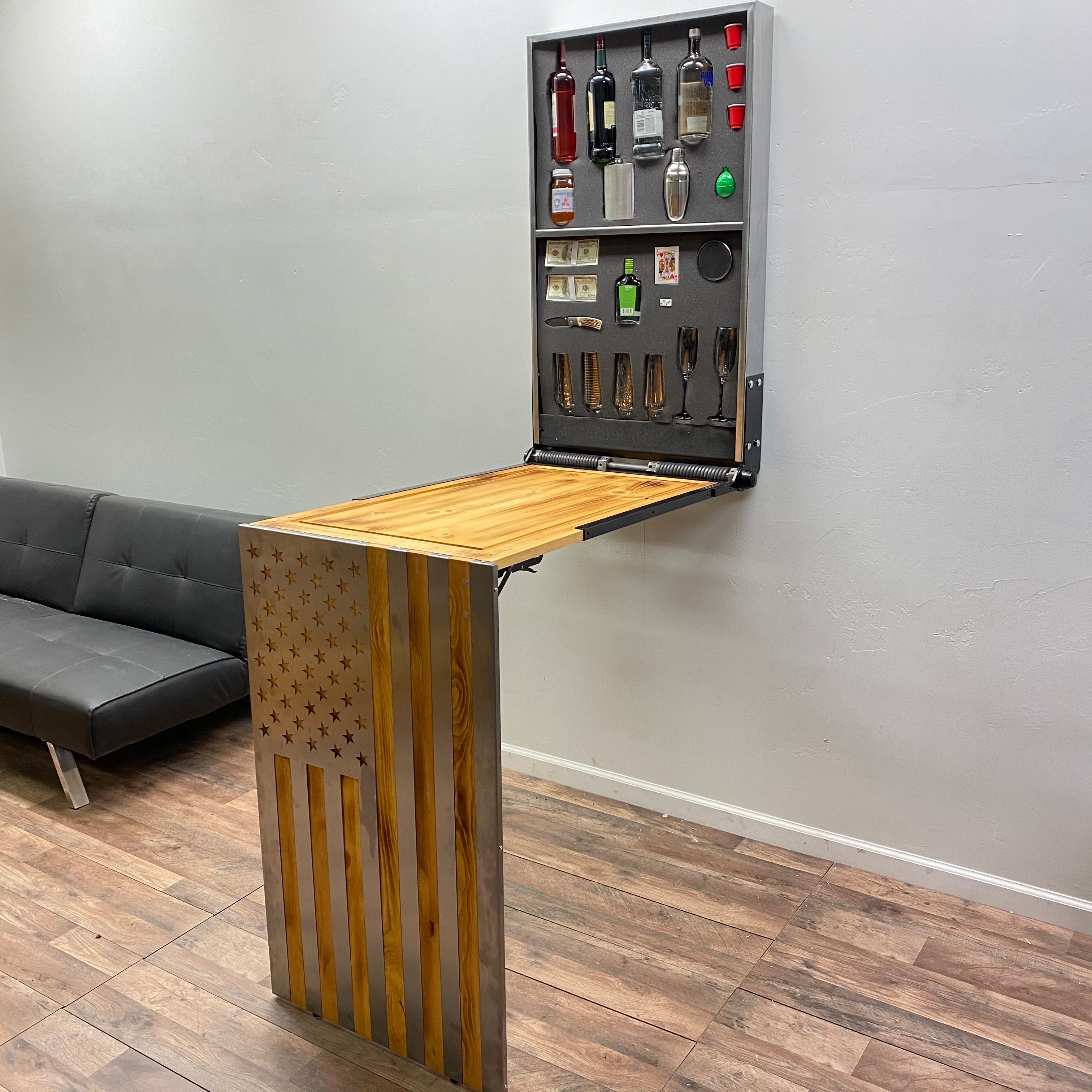 Zero Gravity "Steel Vault" “BOOTLEGGER” HIDE -A- BAR