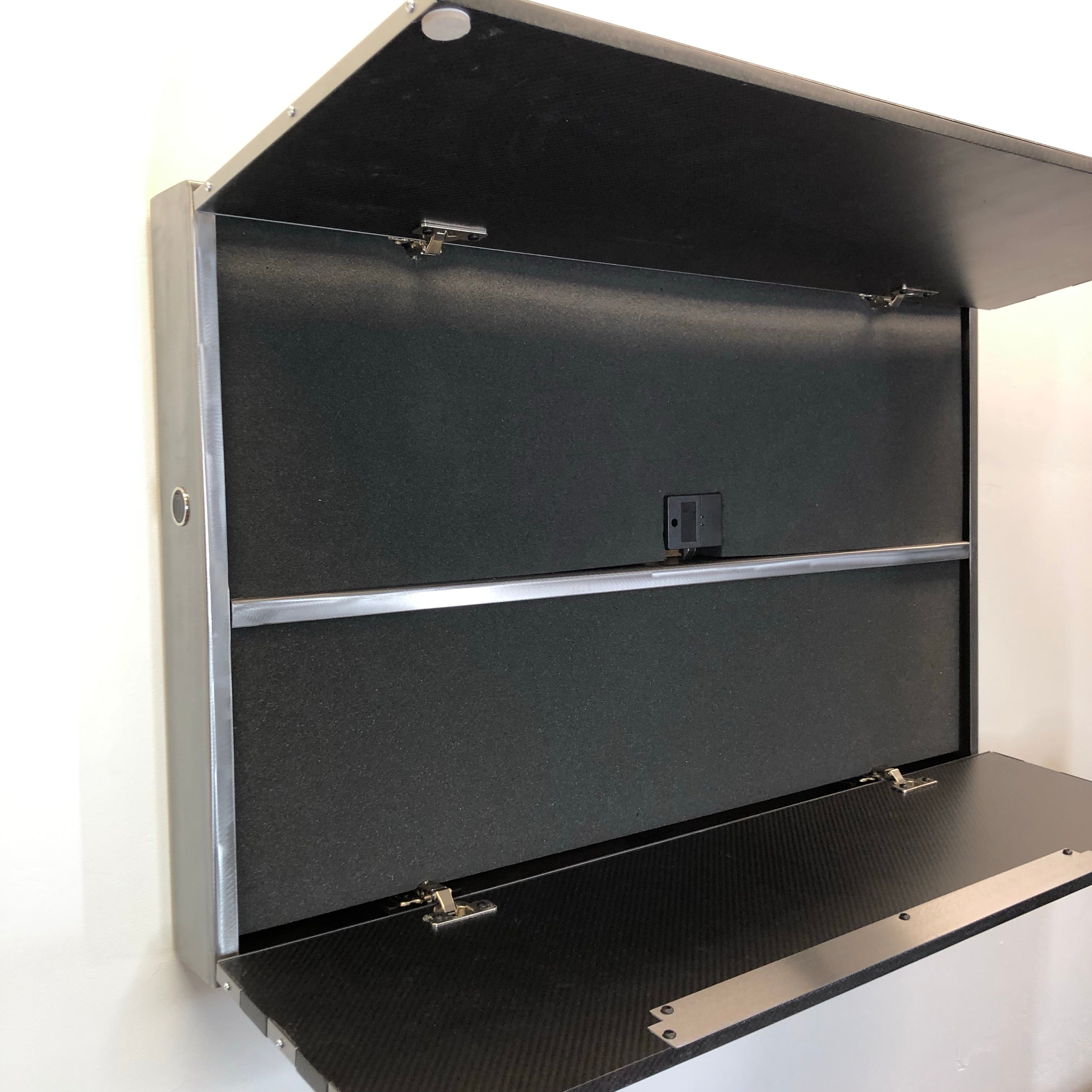 "THE BEAST" Carbon Fiber & Steel Strong Box