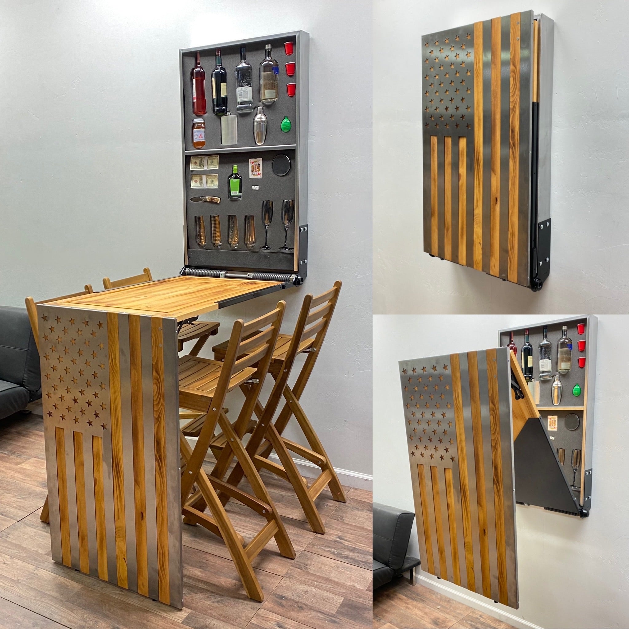 Zero Gravity "Steel Vault" “BOOTLEGGER” HIDE -A- BAR