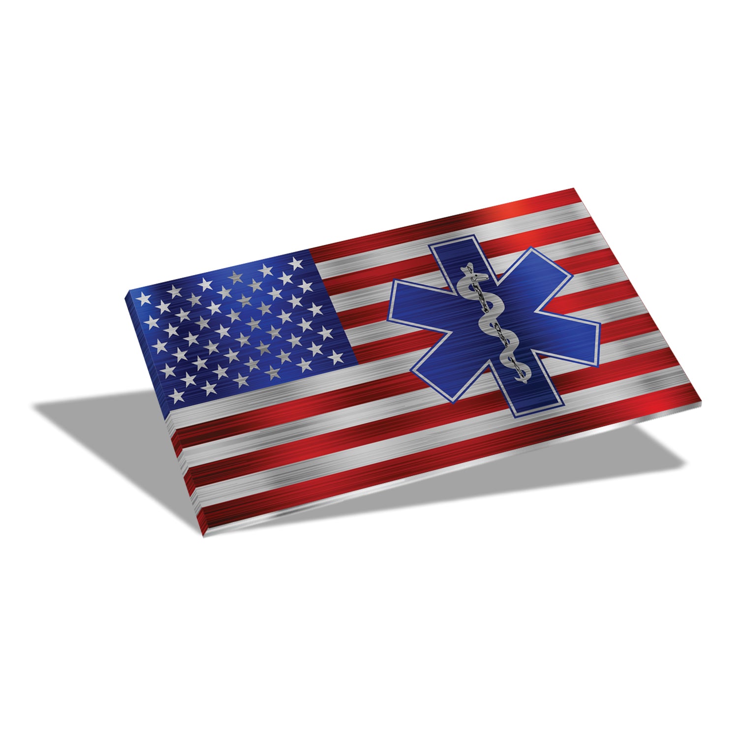 12" Desktop Suspended Flag & Stand (We the People)