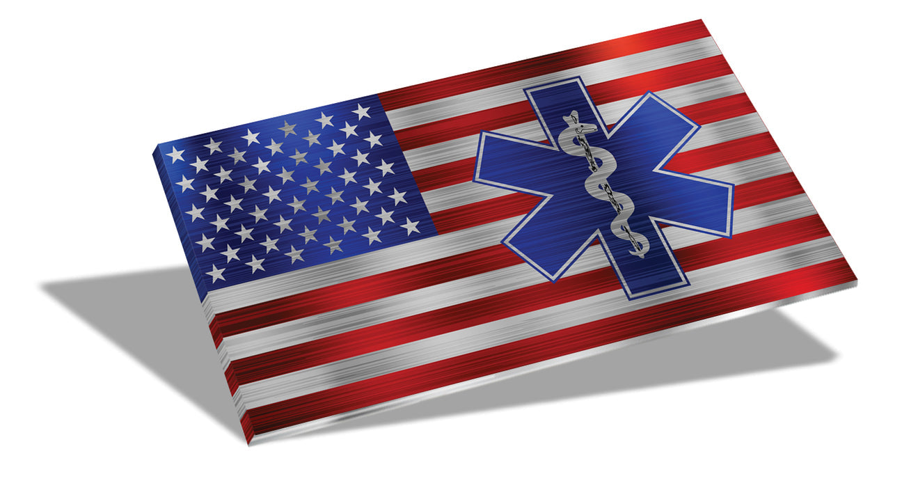 12" Desktop Suspended Flag & Stand (We the People)