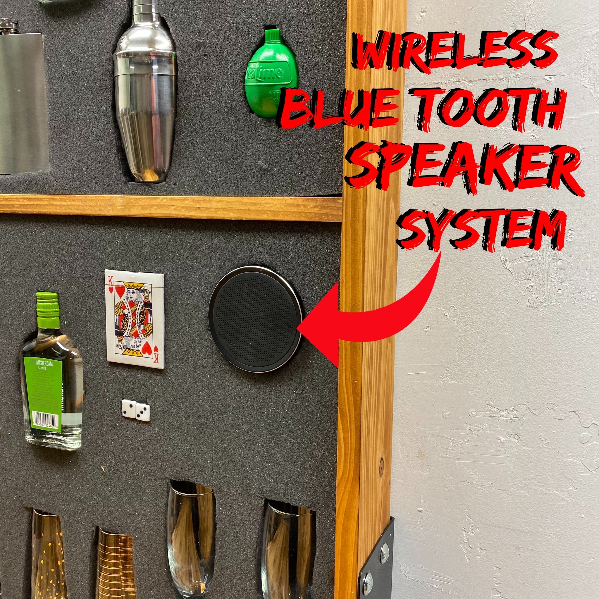 Zero Gravity "Steel Vault" “BOOTLEGGER” HIDE -A- BAR