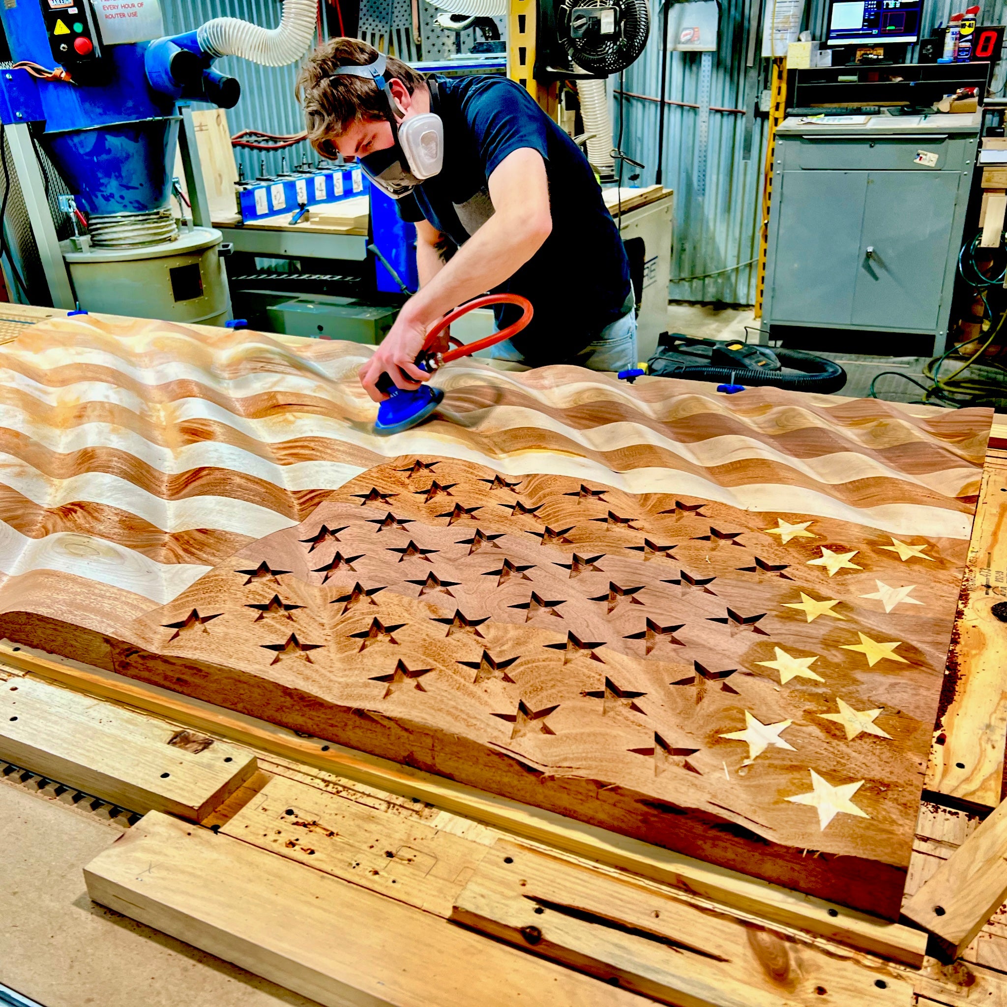 The Gargantuan BUTCHER BLOCK Flag