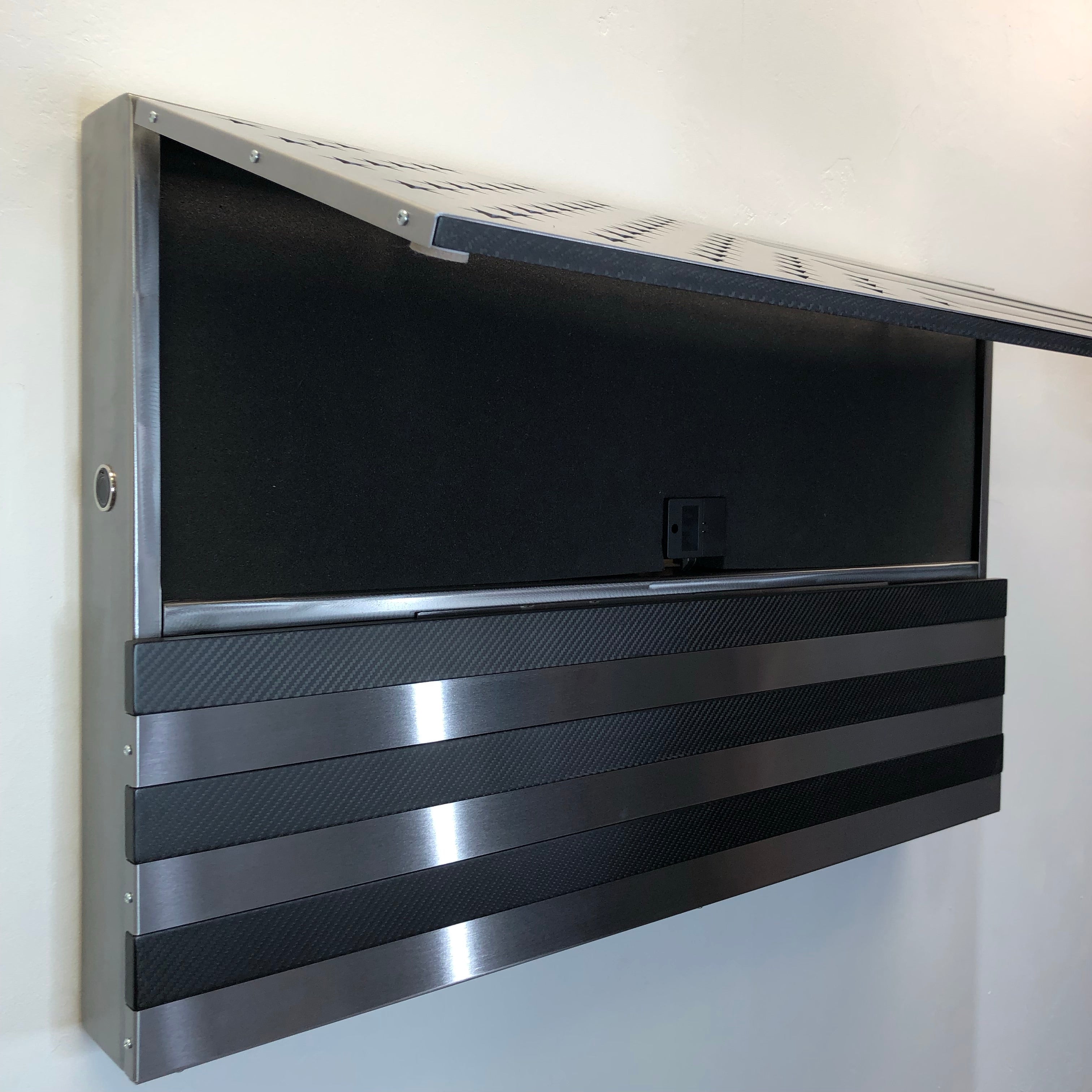 "THE BEAST" Carbon Fiber & Steel Strong Box