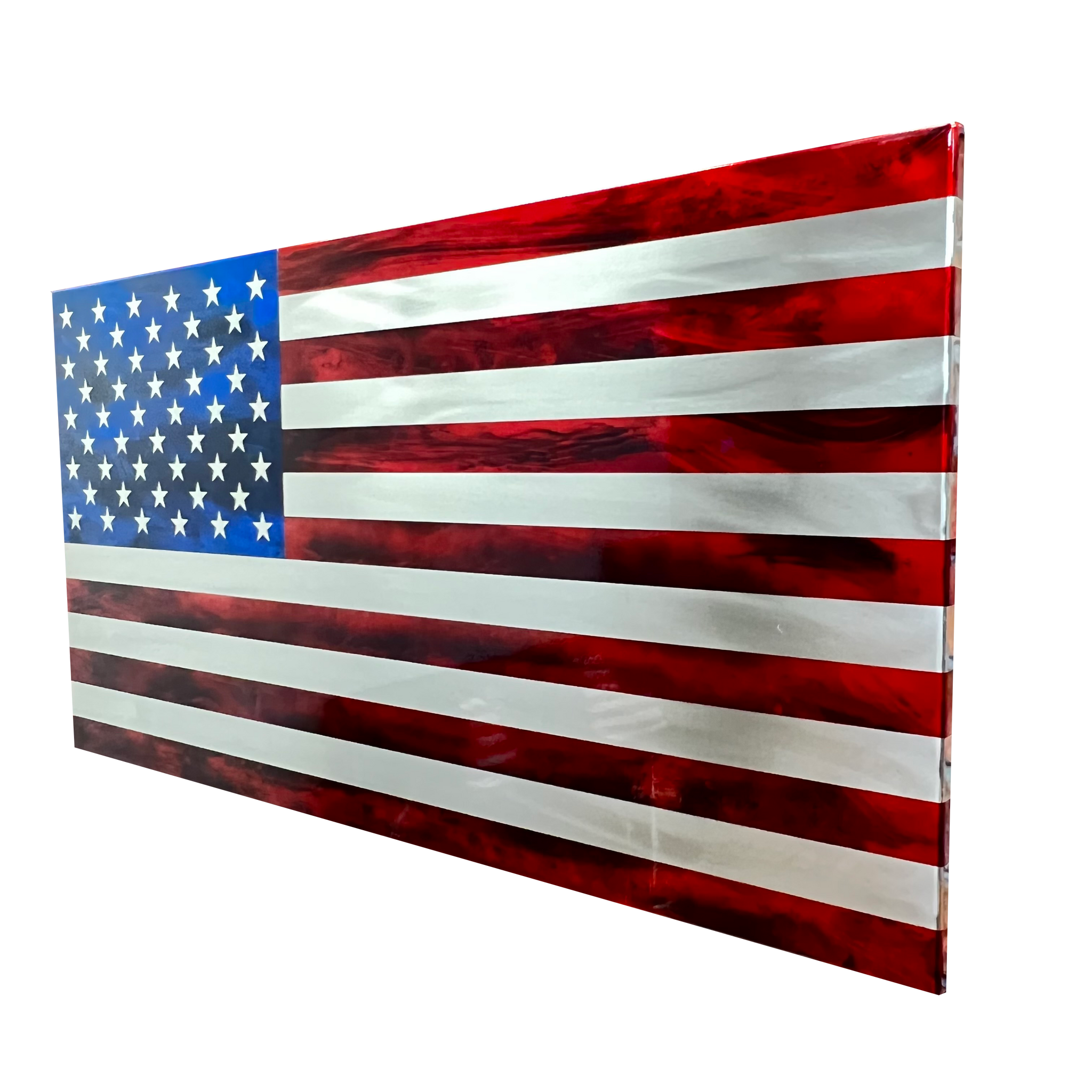Marbled Patina Flag
