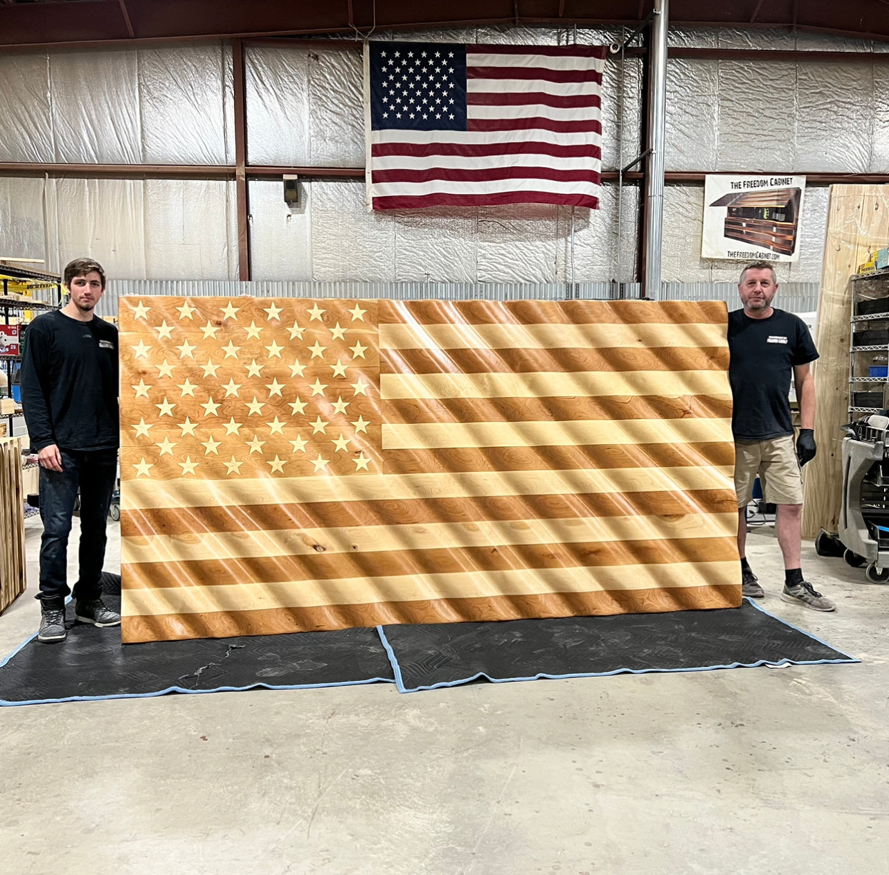 The Gargantuan BUTCHER BLOCK Flag