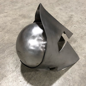 Steel 3 Dimensional Spartan Helmet