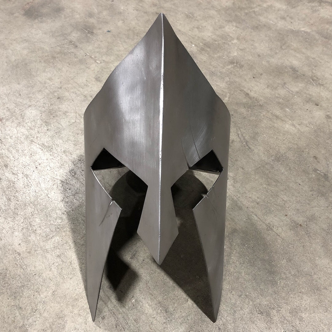 Steel 3 Dimensional Spartan Helmet