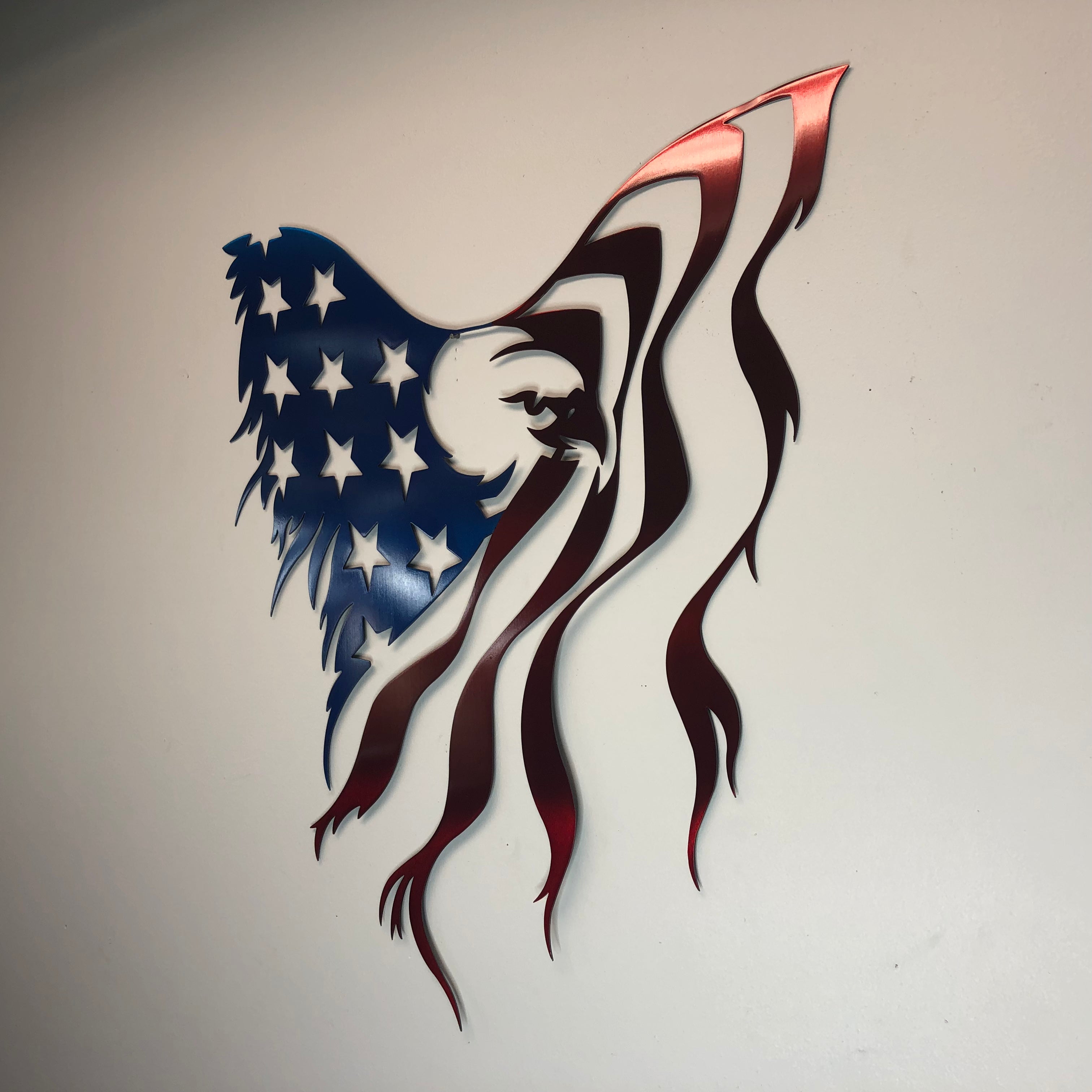 Outdoor Aluminum #Merica Eagle