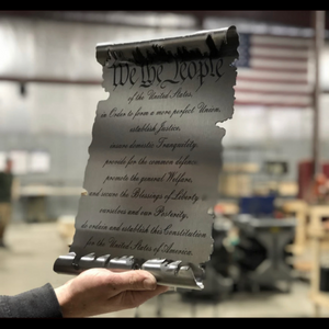 Steel Constitution Scroll