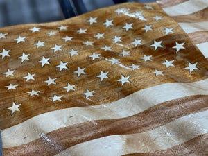 36" Cherry & Maple Flag