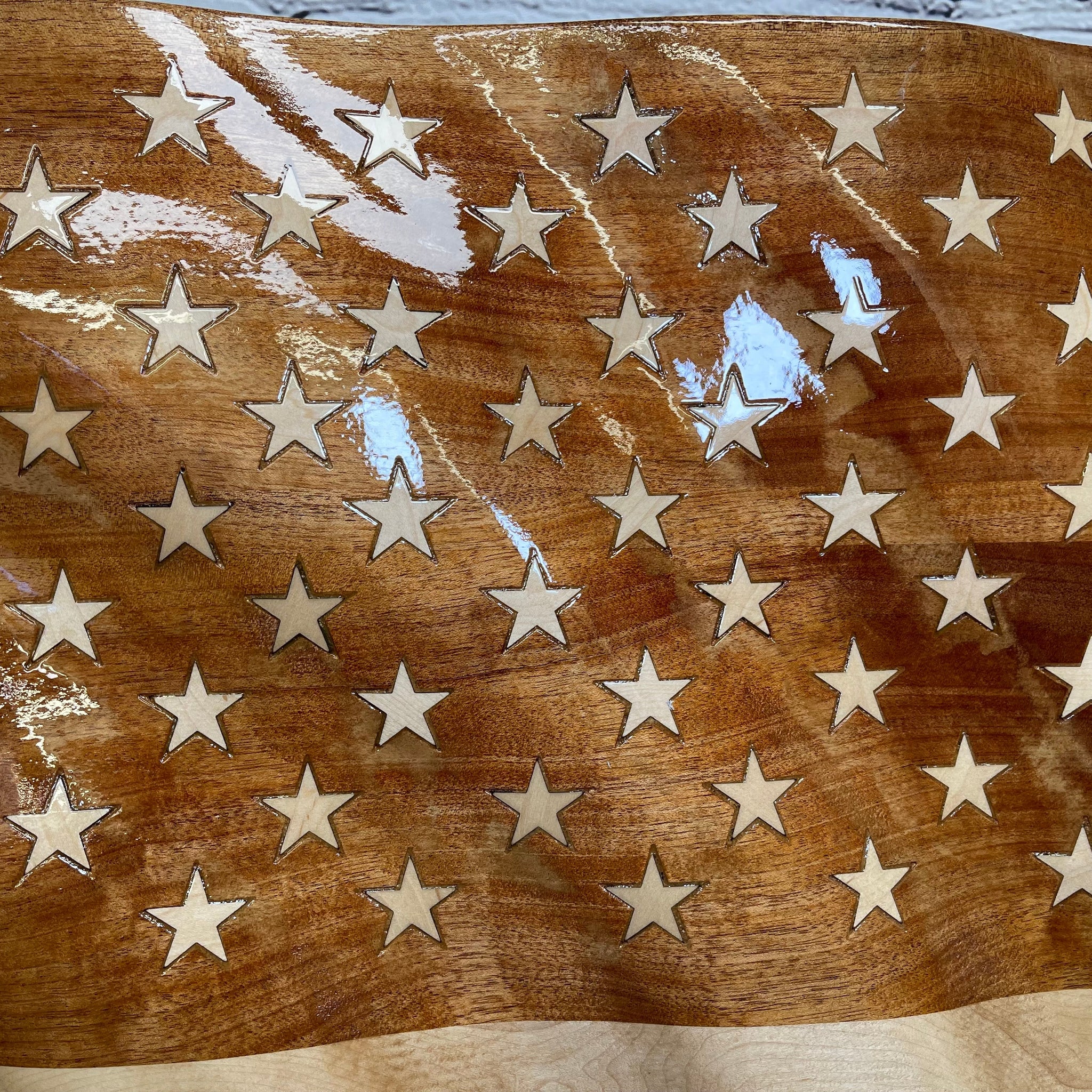 36" Cherry & Maple Flag