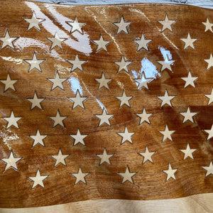 36" Cherry & Maple Flag