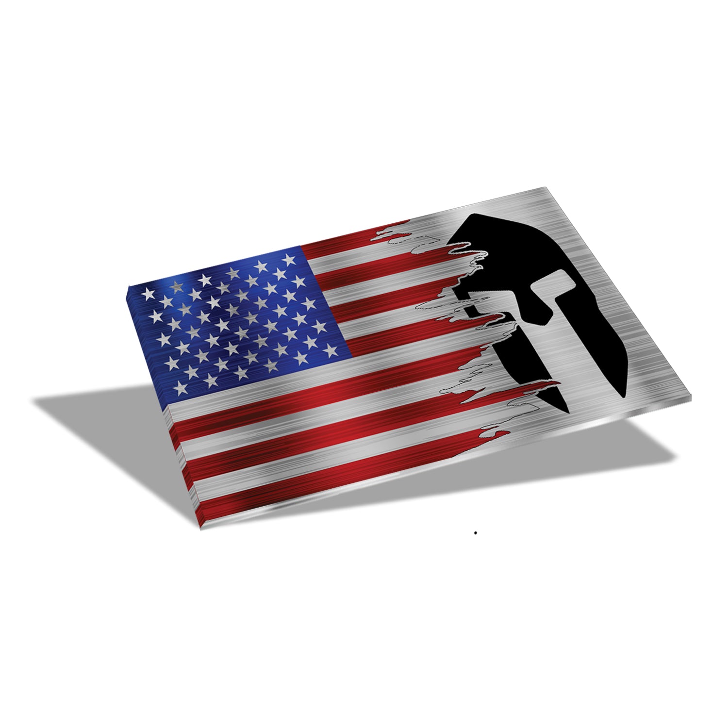 12" Desktop Suspended Flag & Stand (We the People)