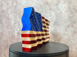 3D Wavy Maple Flag