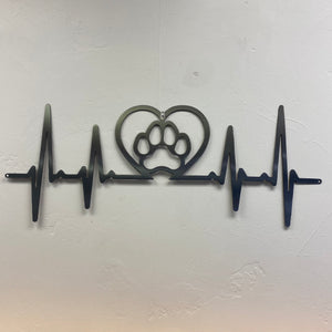 EKG Heartbeat Pet Love