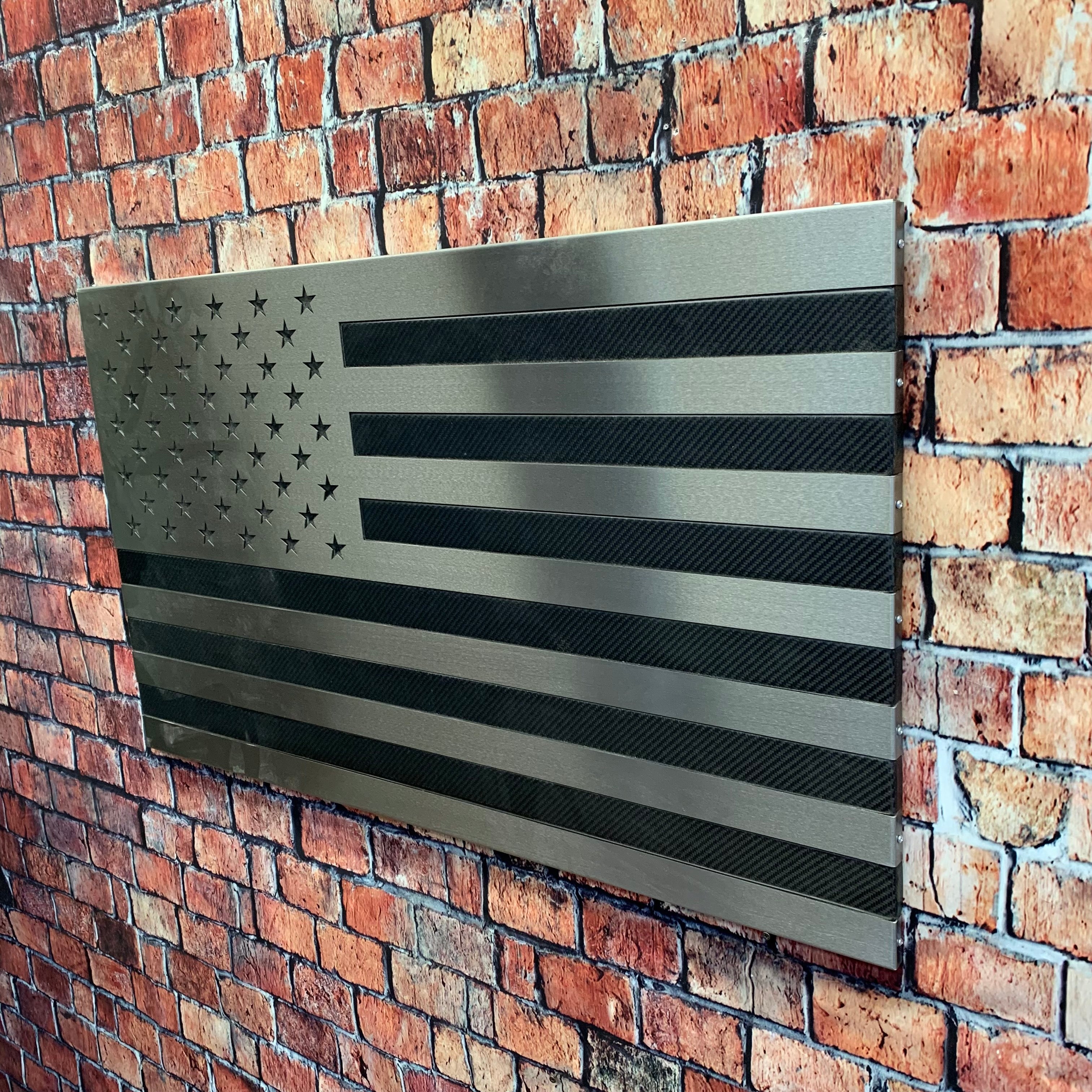 23"Authentic Carbon Fiber & Steel Flag