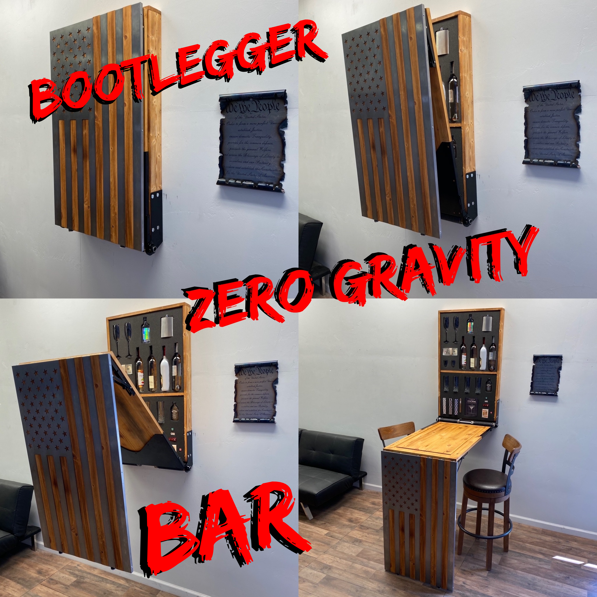 Zero Gravity “BOOTLEGGER” HIDE-A-BAR