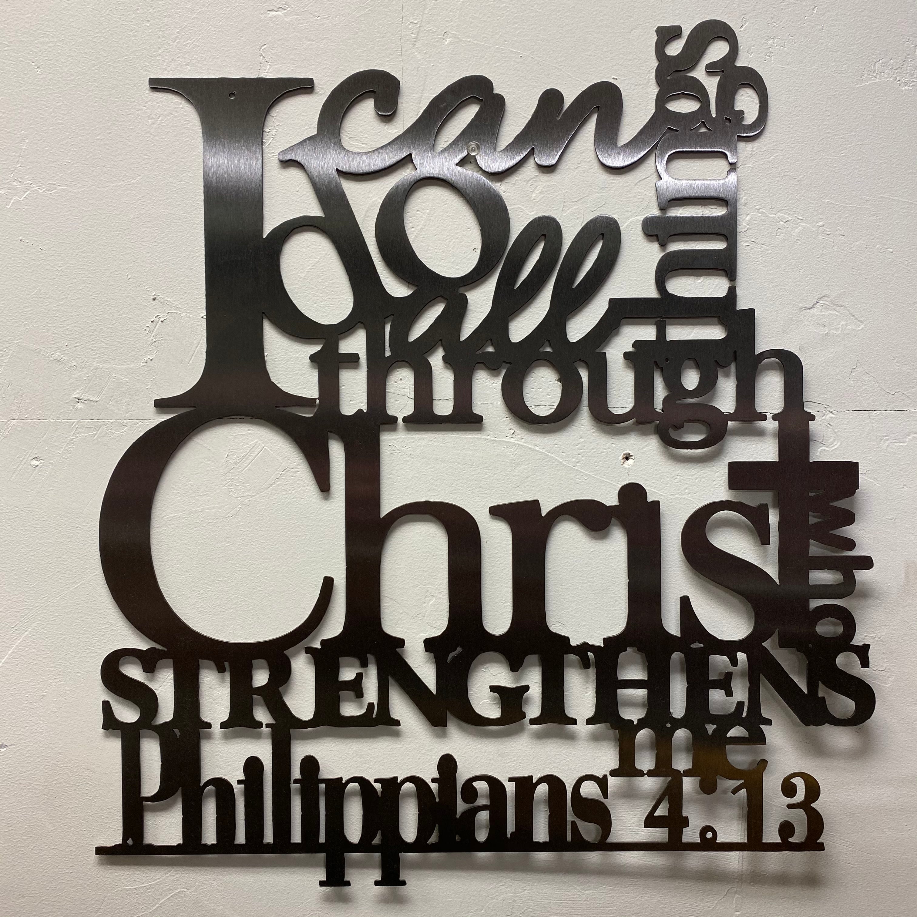 All things through Christ