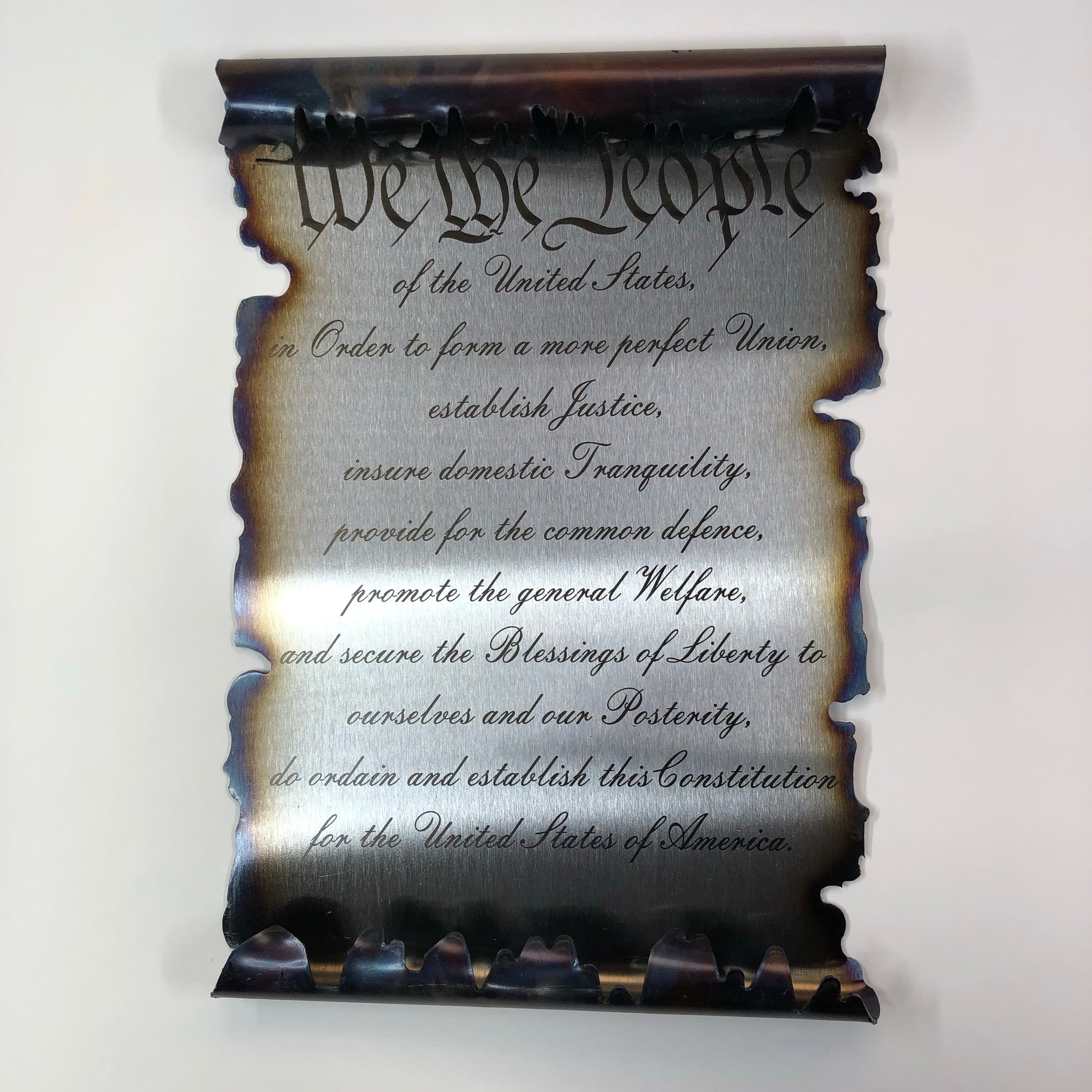 Burned Steel Constitution Scroll