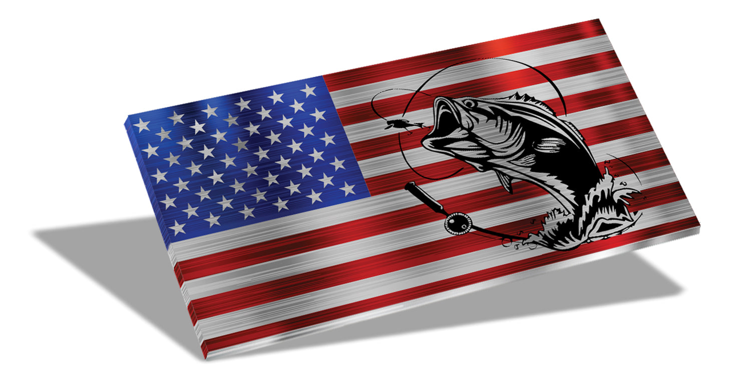 12" Desktop Suspended Flag & Stand (We the People)